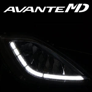 [ Elantra 2010~ (Avante MD) auto parts ] Avante MD LED Fog Lamp Eye Line Modules Made in Korea
